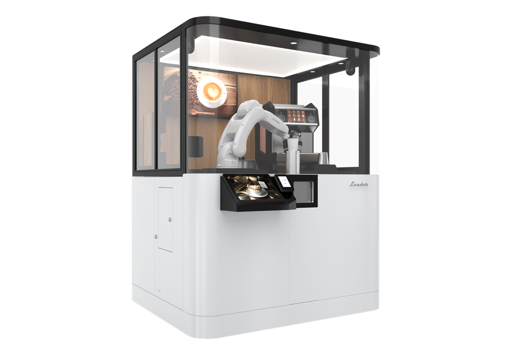 Robotic Coffee Kiosk - Double Cup Model